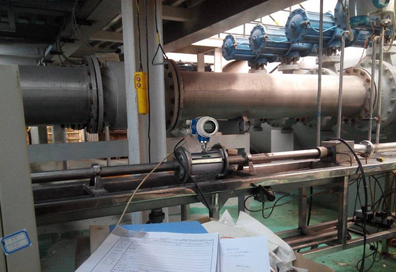 管道法兰液体涡轮流量计应用